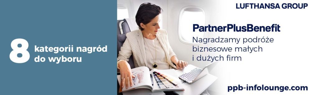 PartnerPlusBenefit to bezpłatny program premiowy - źródło: Lufthansa