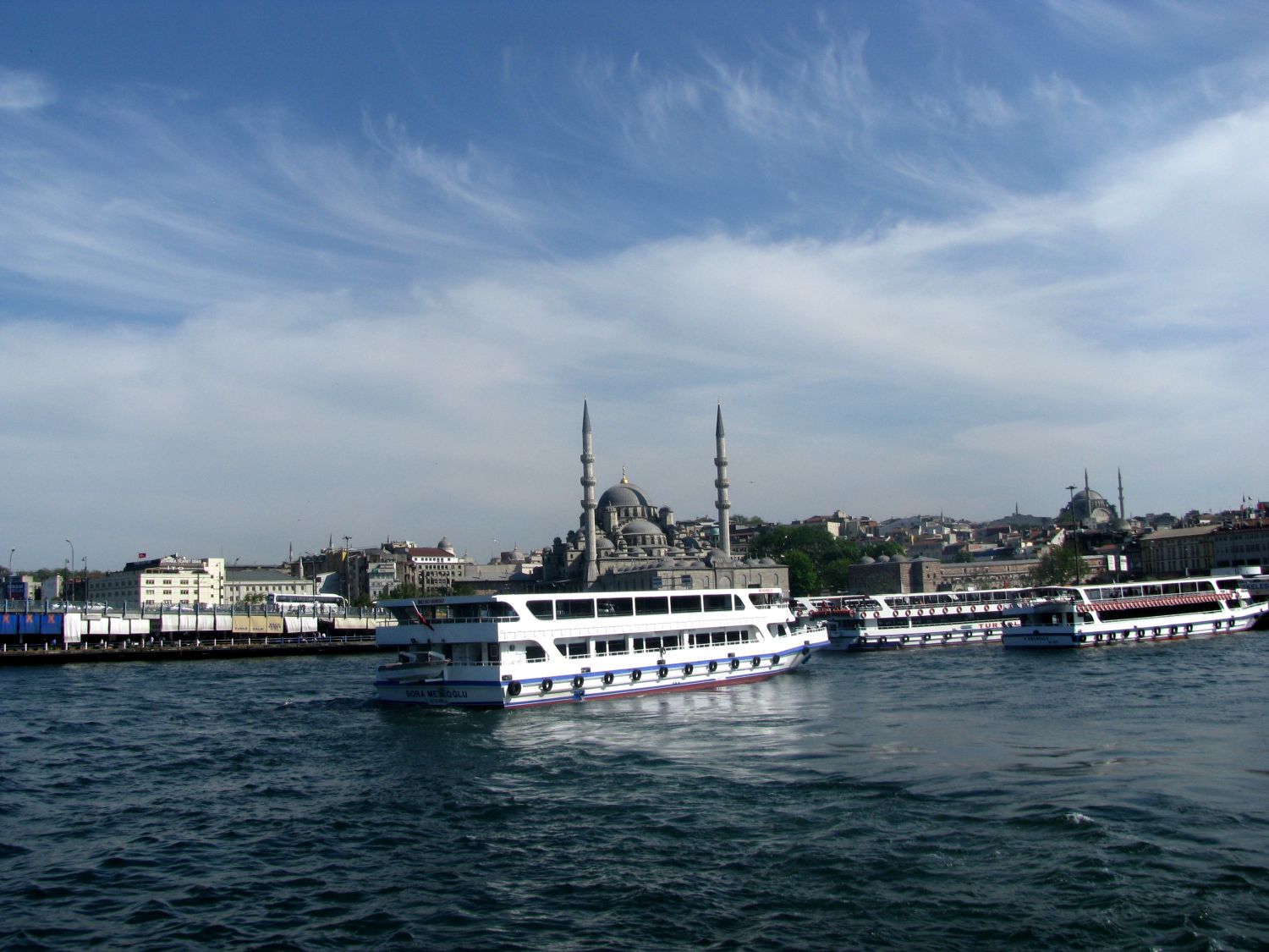Port Eminönü rejs statkiem po bosforze